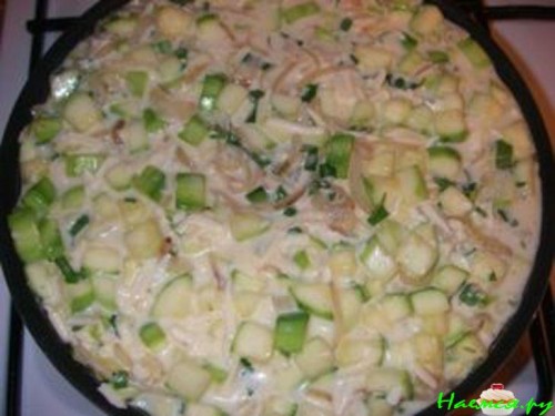 Запеканка из кабачков