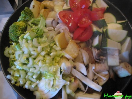 Овощное рагу с фенхелем