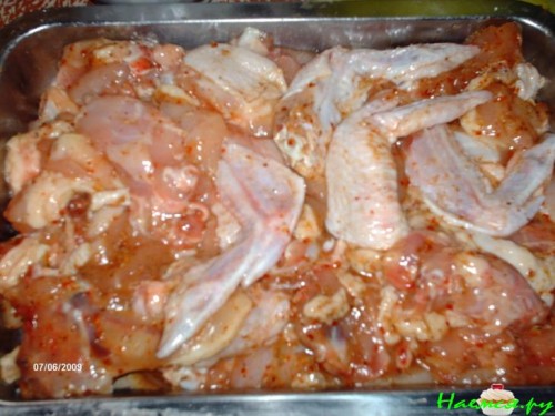 Курочка с овощами