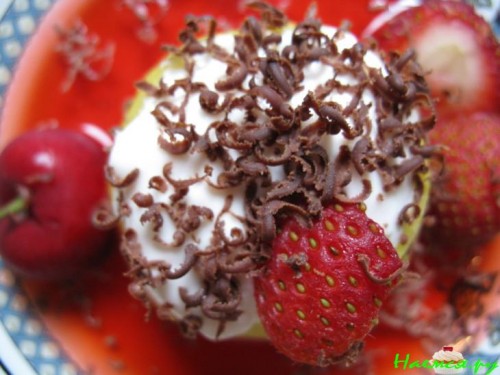 Нежный яблочный десерт