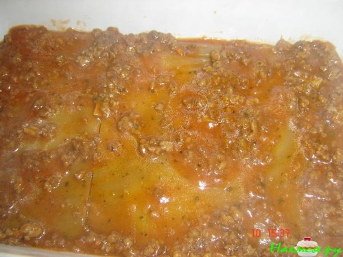 Лазанья с цуккини