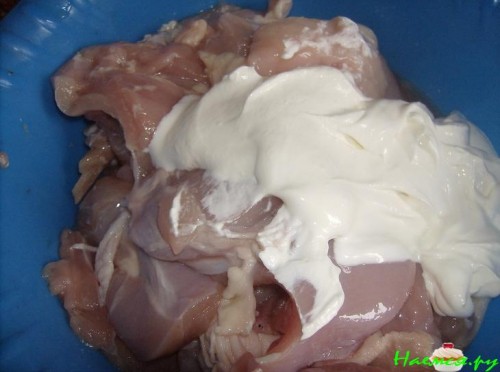 Шашлык из страуса