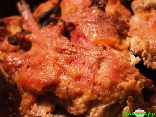 Мясо кролика в йогуртовом соусе