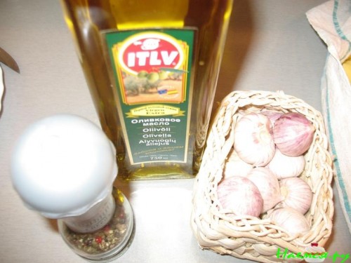 Картошка жареная с чесночком