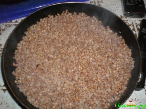 Гречневая каша с грибами