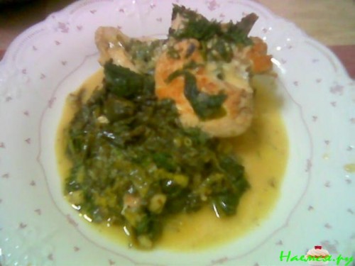 Фрикасе с курочкой