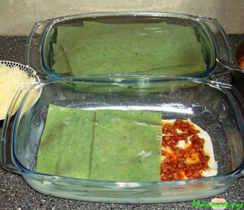 Лазанья болоньезе