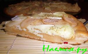 Фугас с грушами и сыром бри Фугас с грушами и сыром бри