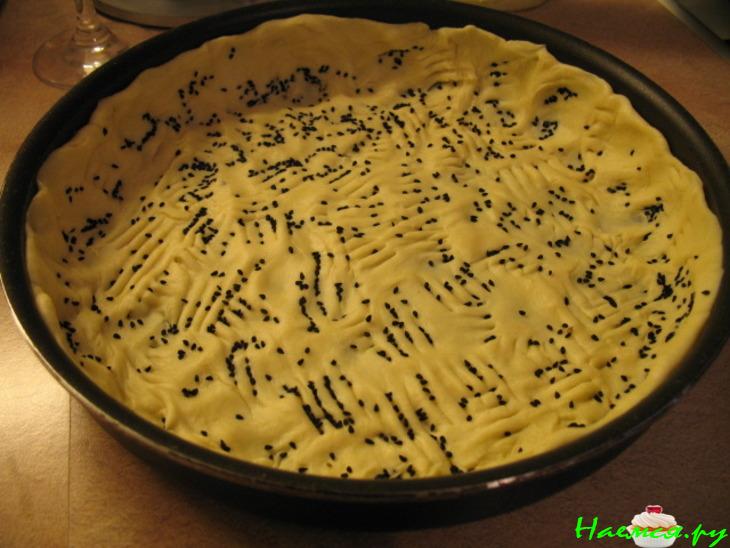 Киш с куриными потрошками, зеленой фасолью и брокколи Киш с куриными потрошками, зеленой фасолью и брокколи