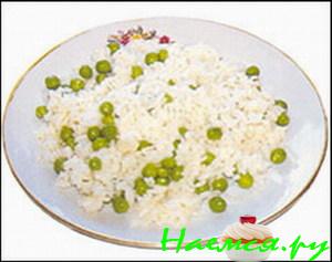 Турецкий плов с зеленым горошком Турецкий плов с зеленым горошком