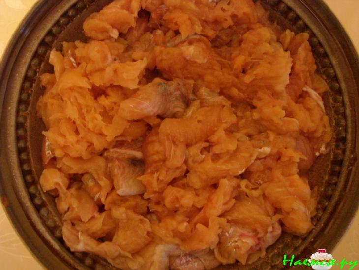 Пирог с гольцами