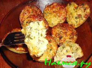 Mаффины с сыром и кабачком Mаффины с сыром и кабачком