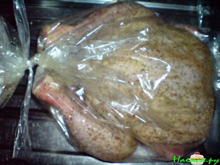 Курица в "рукаве"