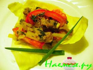 Салат "Теплый"