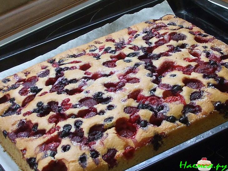 Пирог с ягодами "Благодарность"