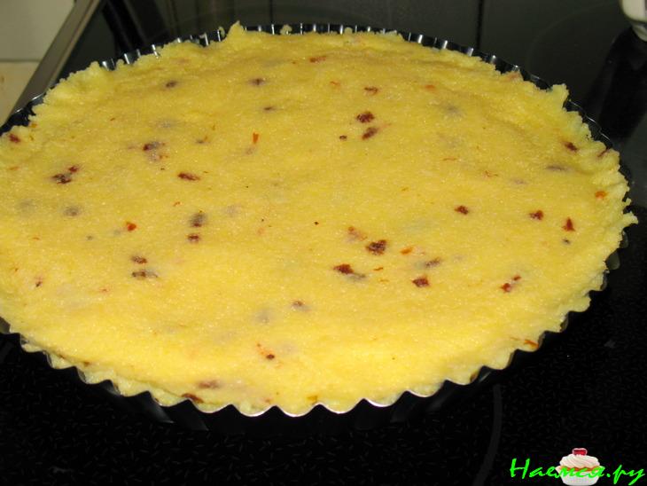 Полента-пицца