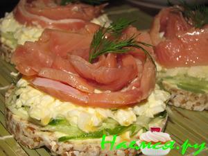 Бутербродики с рыбкой