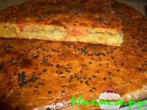 Овощной пирог с капустой Овощной пирог с капустой