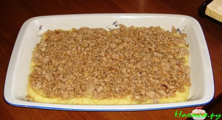 Картофельная запеканка с фаршем