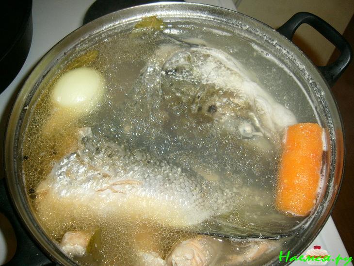 Суп рыбный (из семги) Суп рыбный (из семги)