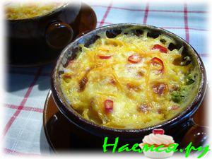 Пикантная скумбрия под соусом с шампанским