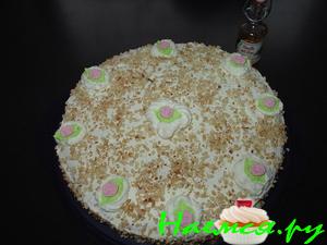 Ананасово-манговый торт