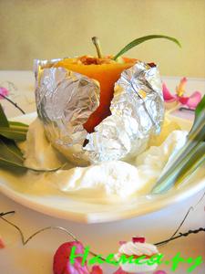 Печеные яблоки на гриле/в духовом шкафу Печеные яблоки на гриле/в духовом шкафу