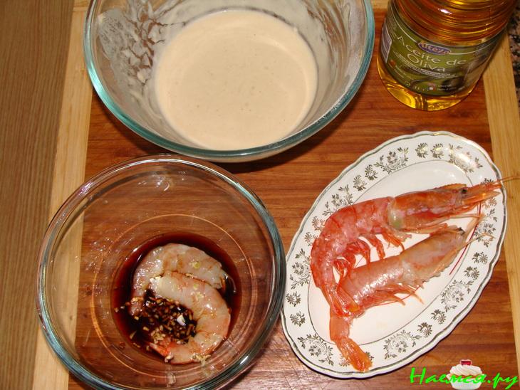 Креветки в кляре Креветки в кляре