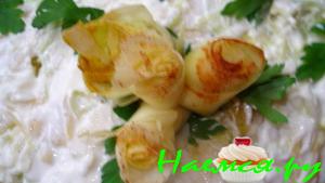 Салат из капусты с вкусной заправкой