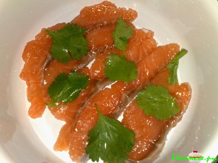 "Рыбка с кинзой на завтрак" 