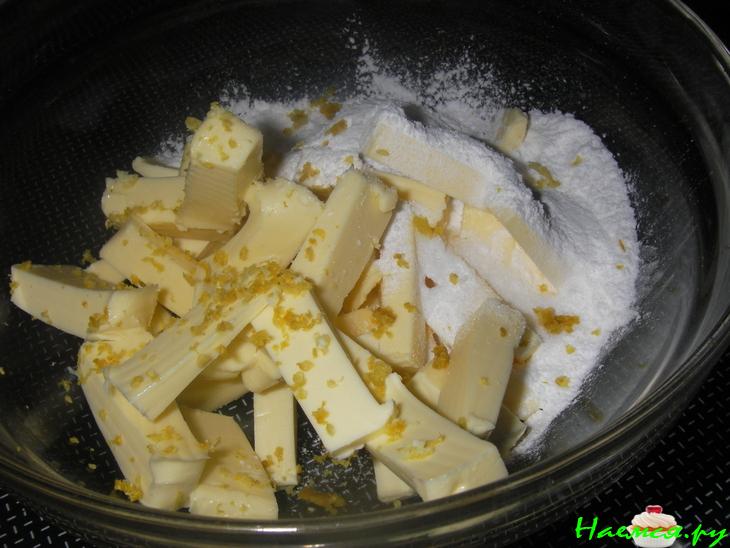 Пирог с ежевикой и лимонным кремом Пирог с ежевикой и лимонным кремом