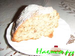 Банановый кекс с грецкими орехами Банановый кекс с грецкими орехами