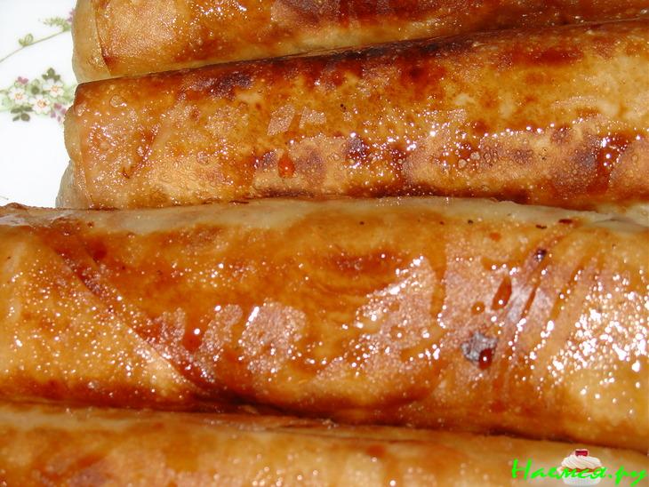 Жаренные бананы в тесте фило