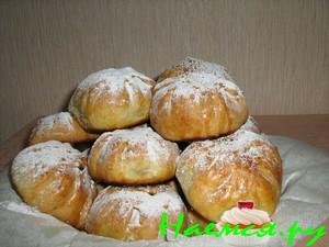 Булочки с яблоками Булочки с яблоками