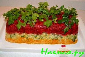 Трёхцветный салат