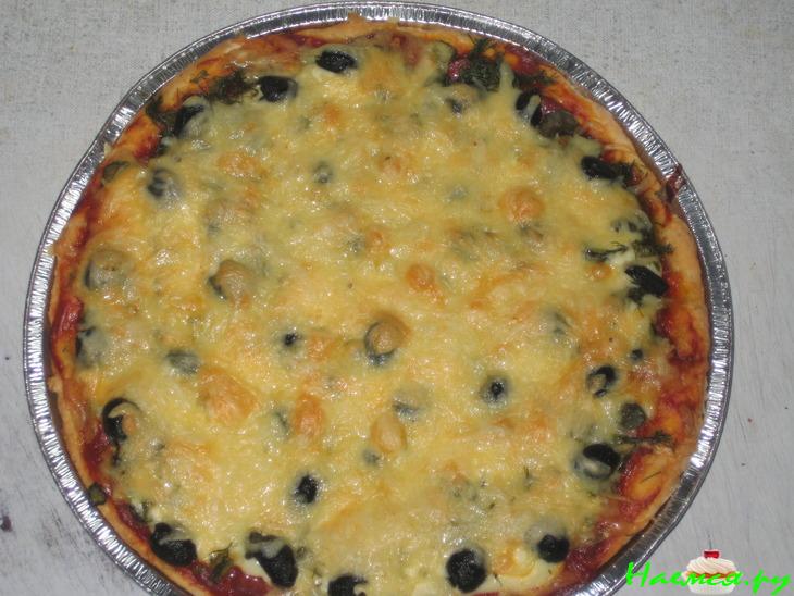 Пицца с каперсами и всем...всем...всем!!! Пицца с каперсами и всем...всем...всем!!!