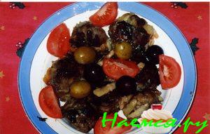 Мясные шарики с картошкой