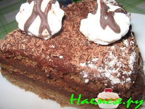 Торт "Трюфель" с вишневой пропиткой