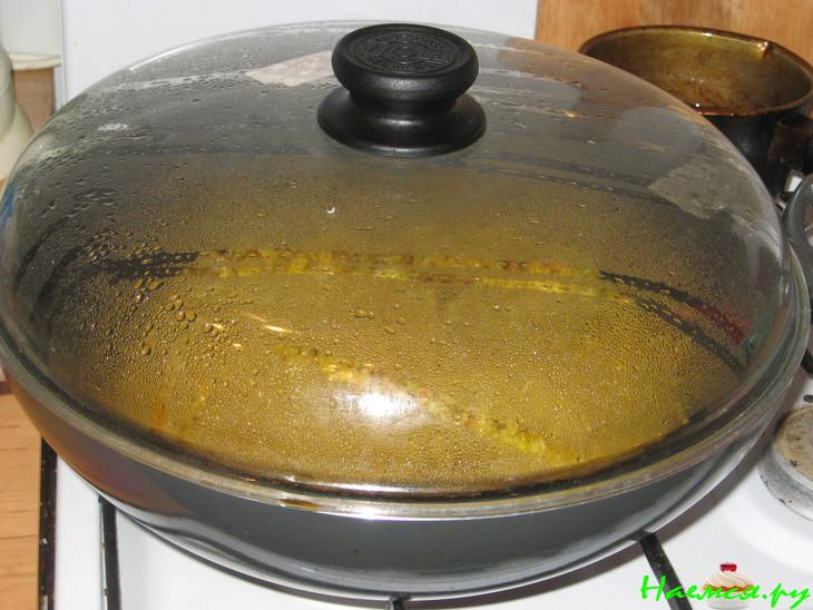 Плов с куркумой и шафраном