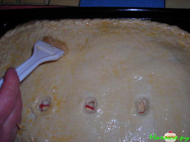 Закрытый яблочный пирог 