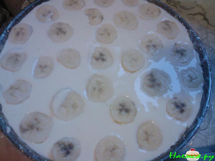 Банановый тортик из гречневой муки