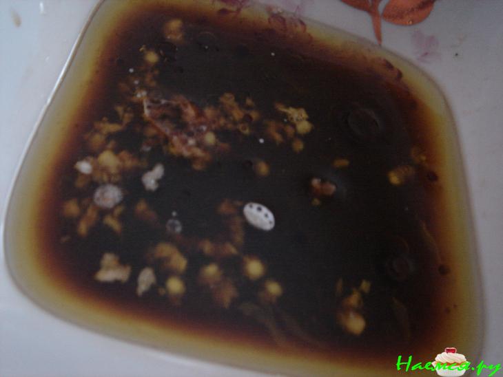 Салат из рукколы с хамоном