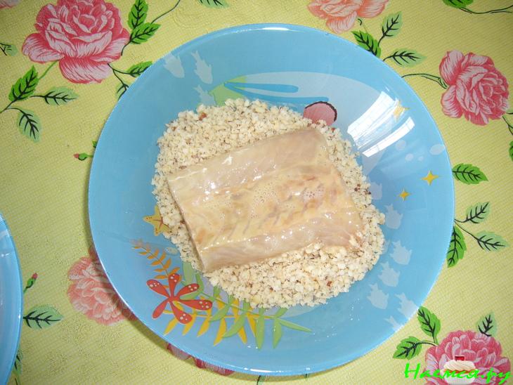 Рыба в ореховой панировке Рыба в ореховой панировке