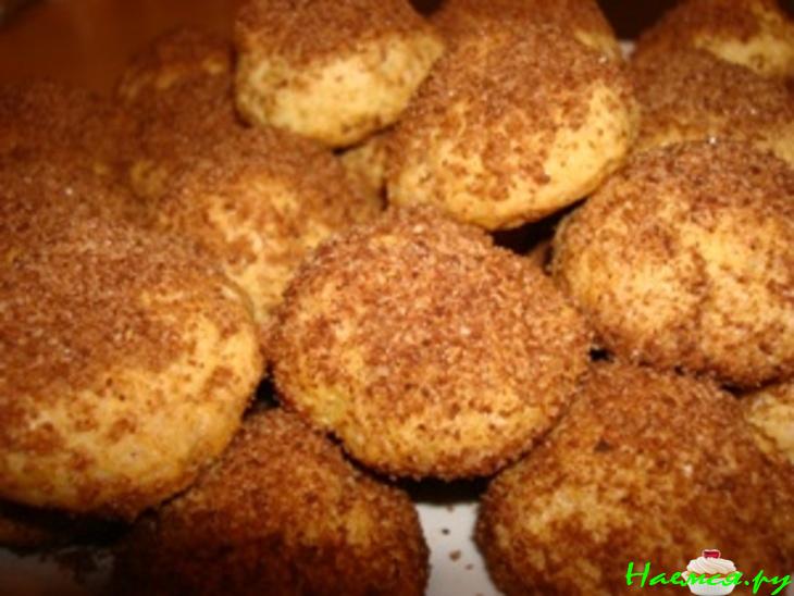 Печенье простое "Белый трюфель"