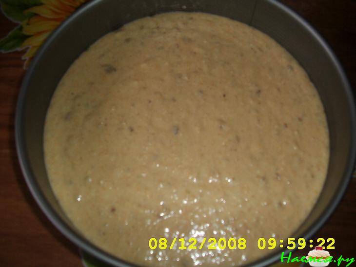 Тыквенный (или морковный) пирог 