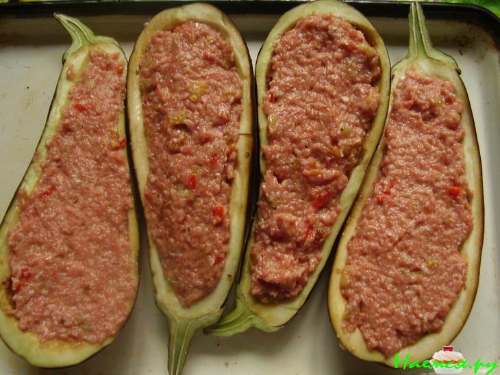 Фаршированные баклажаны (закуска)
