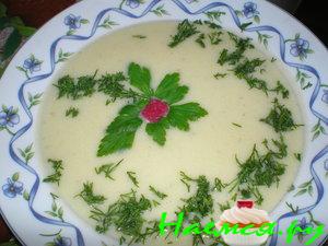 Суп-пюре "Пармантье" Суп-пюре "Пармантье"