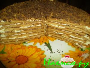 Торт "Дамский каприз" (на сковороде)