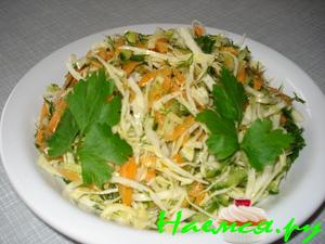 Салат "Капустник" быстрый и вкусный