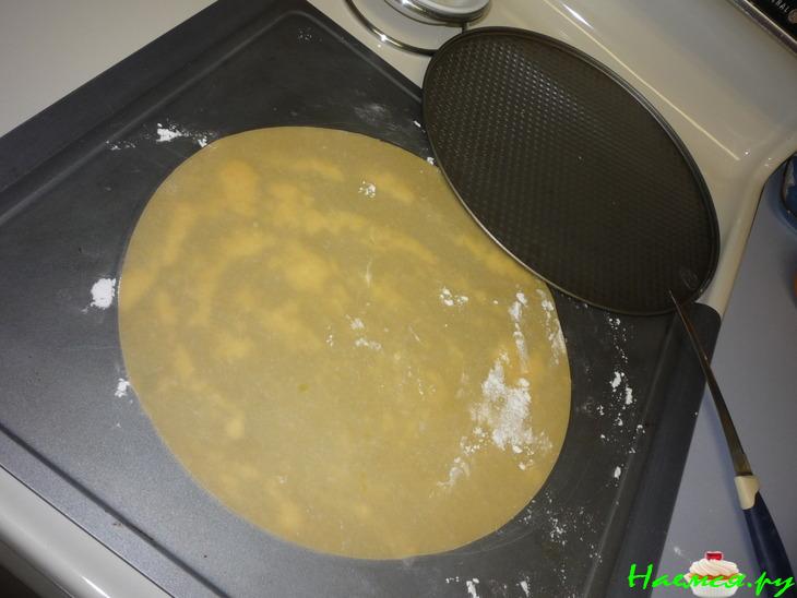 Торт 'Медовик' со сметанным кремом в глазури